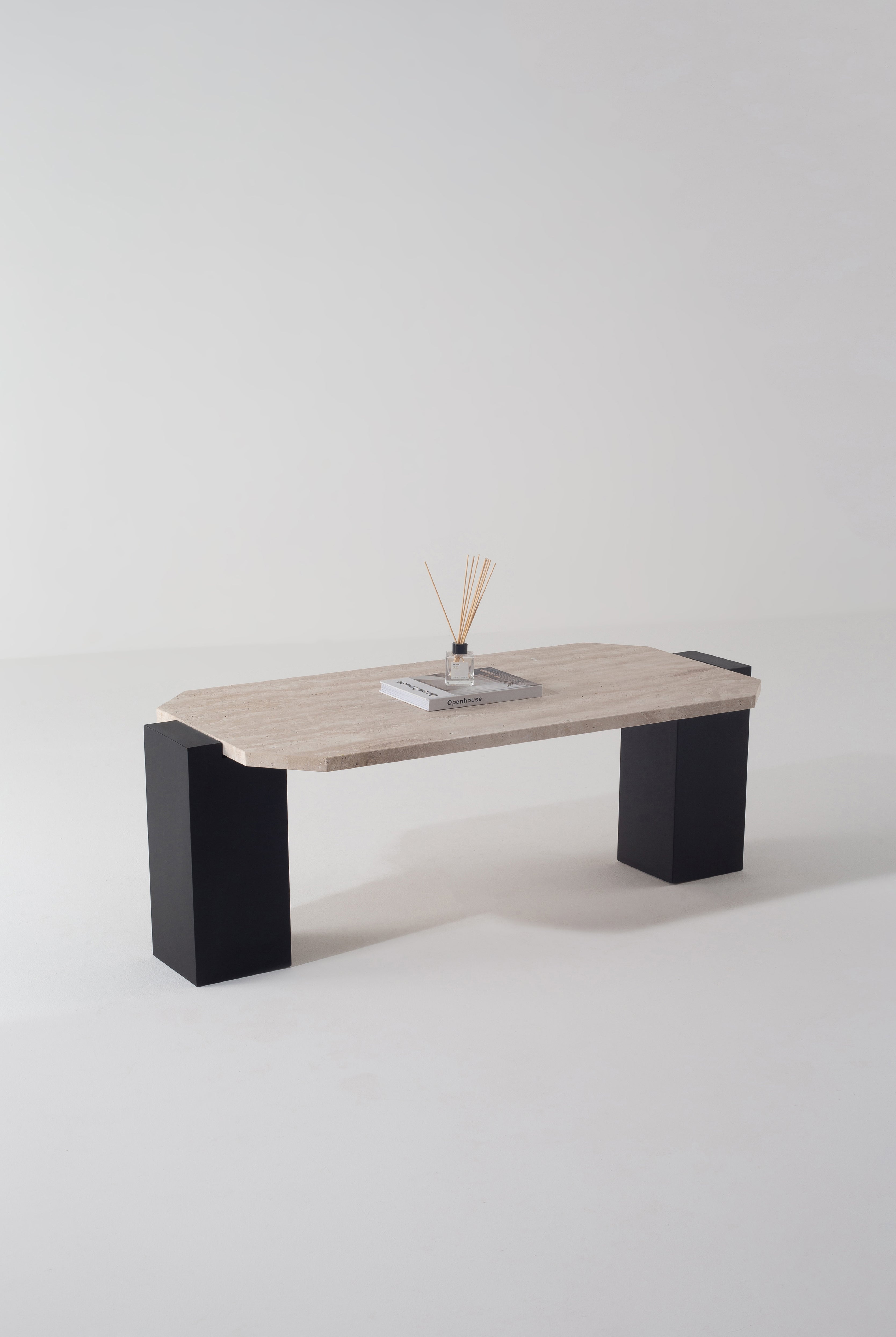 Whitley Travertine Coffee Table