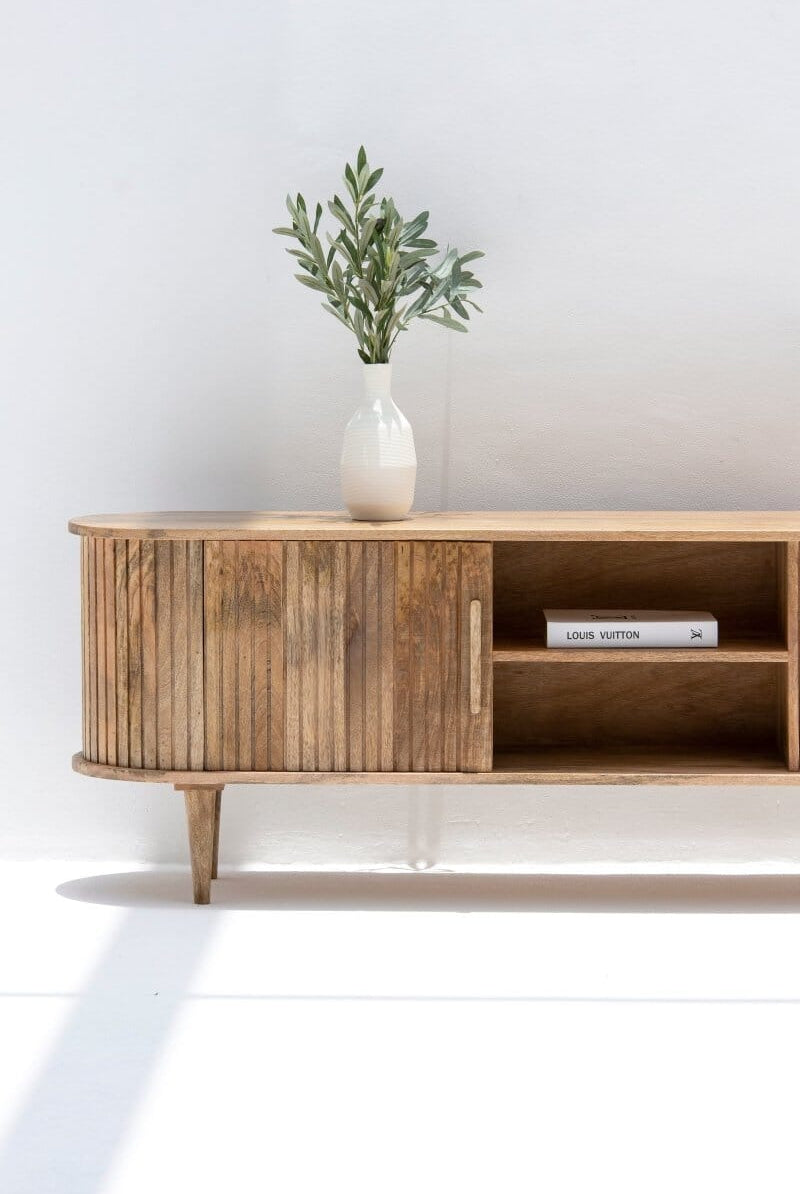 Gretta Wooden Media Console (2 Sizes)