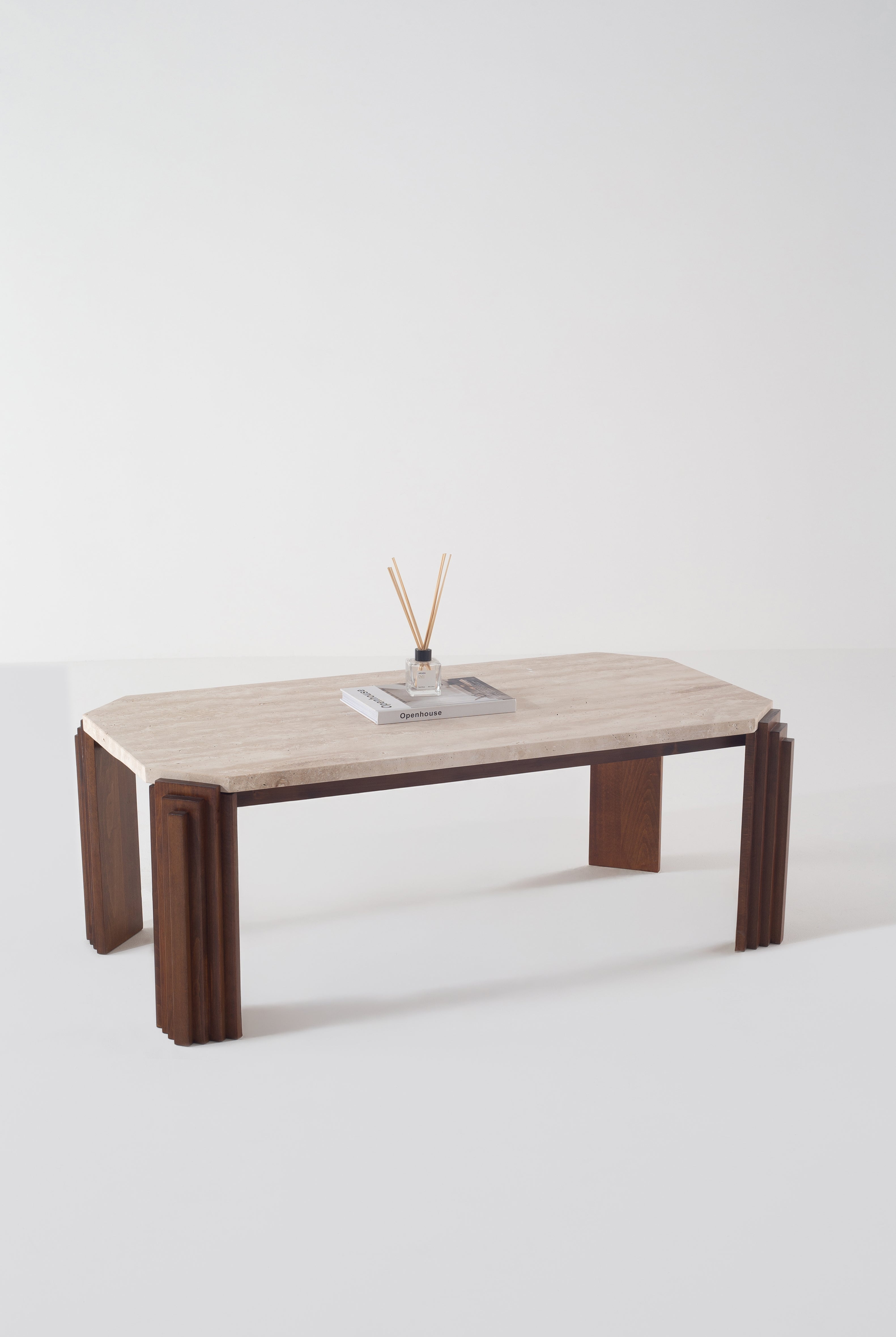 Ruslana Travertine Coffee Table
