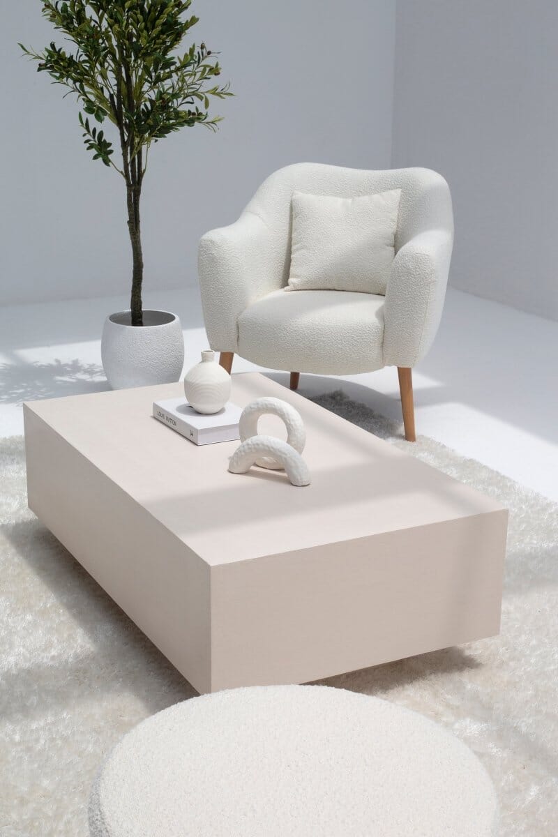 Azalea Microconcrete Coffee Table