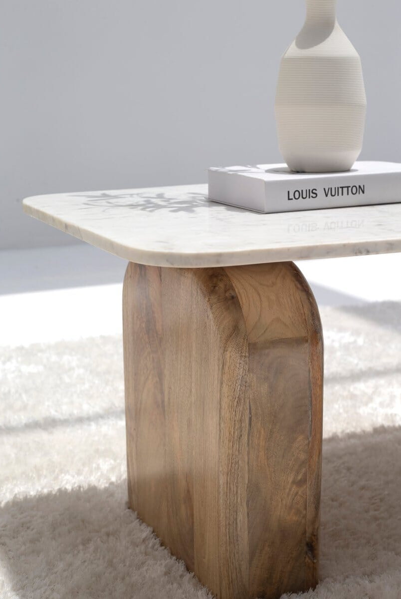 Lucille Marble Coffee Table Coffee Tables