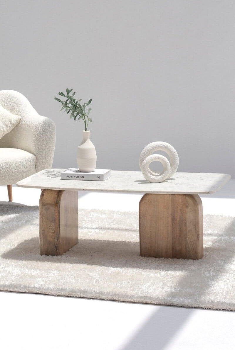 Lucille Marble Coffee Table