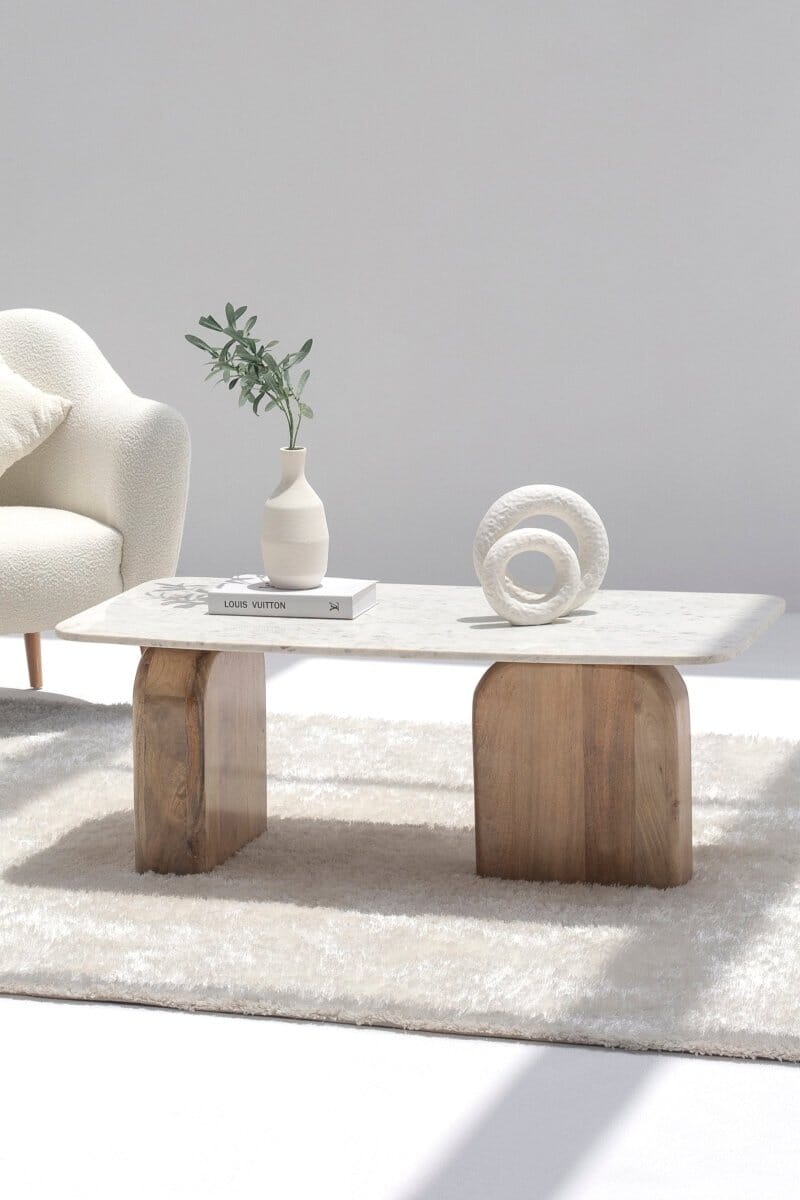 Lucille Marble Coffee Table