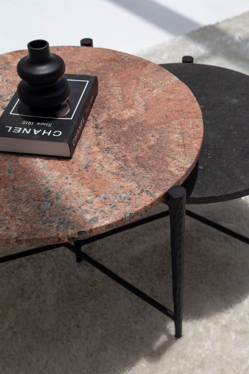 Ingrid Nesting Marble Coffee Table Coffee Tables Set of 2