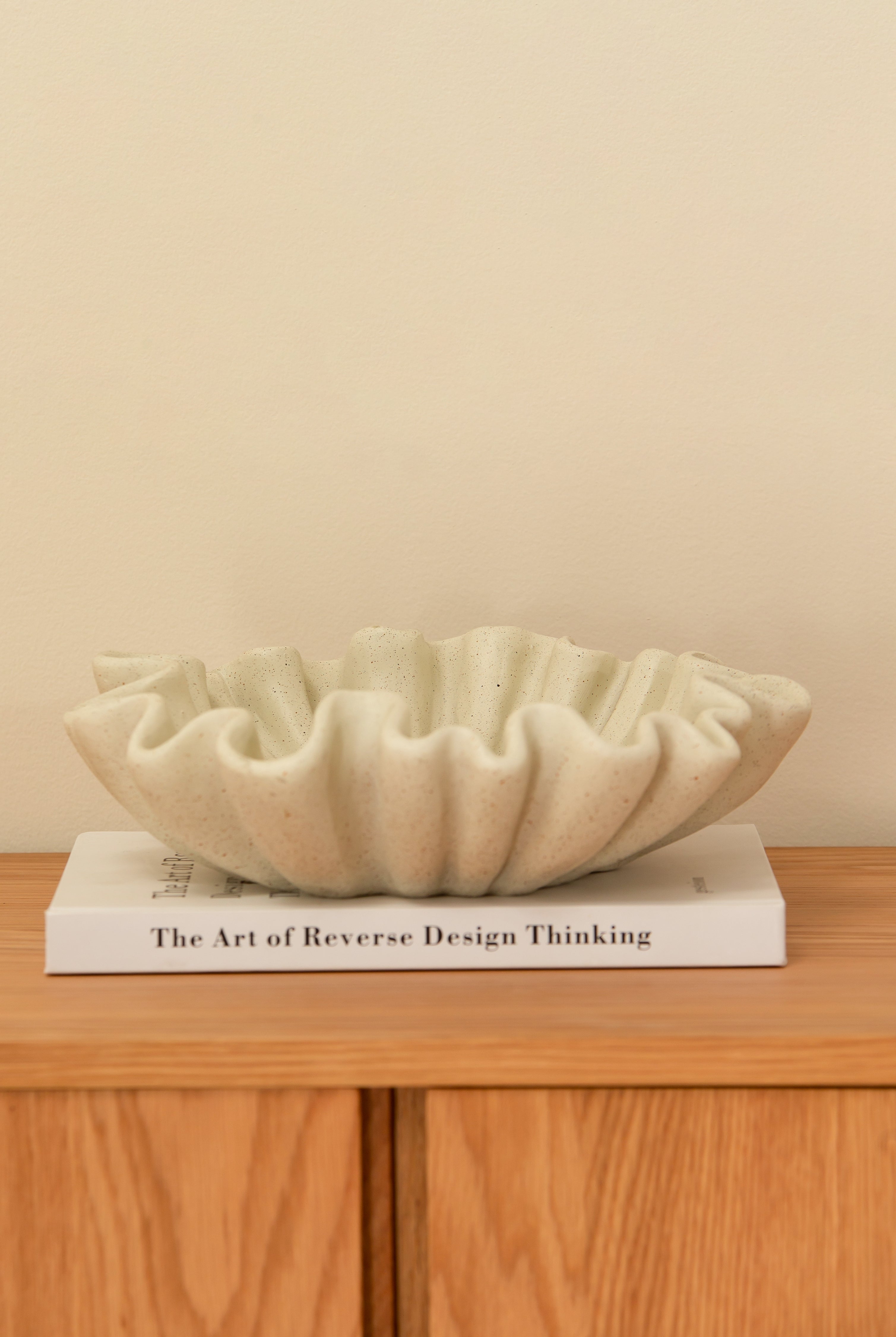 Fable Ruffled Ceramic Bowl