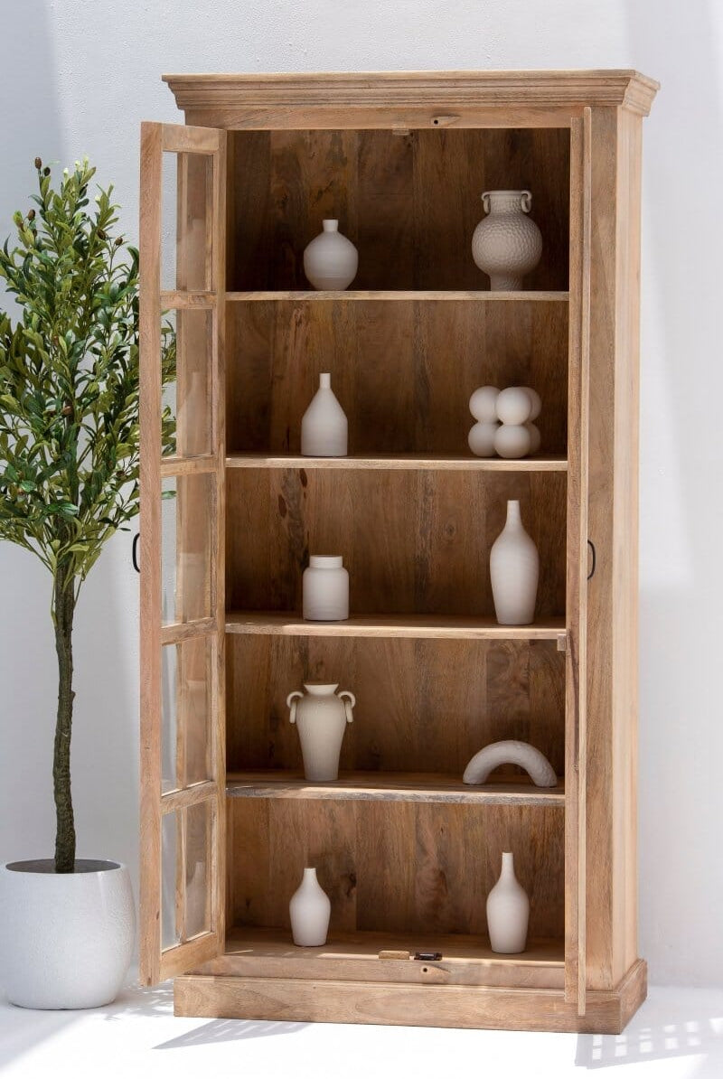 Lisette Wooden Display Shelf Bookcases & Standing Shelves