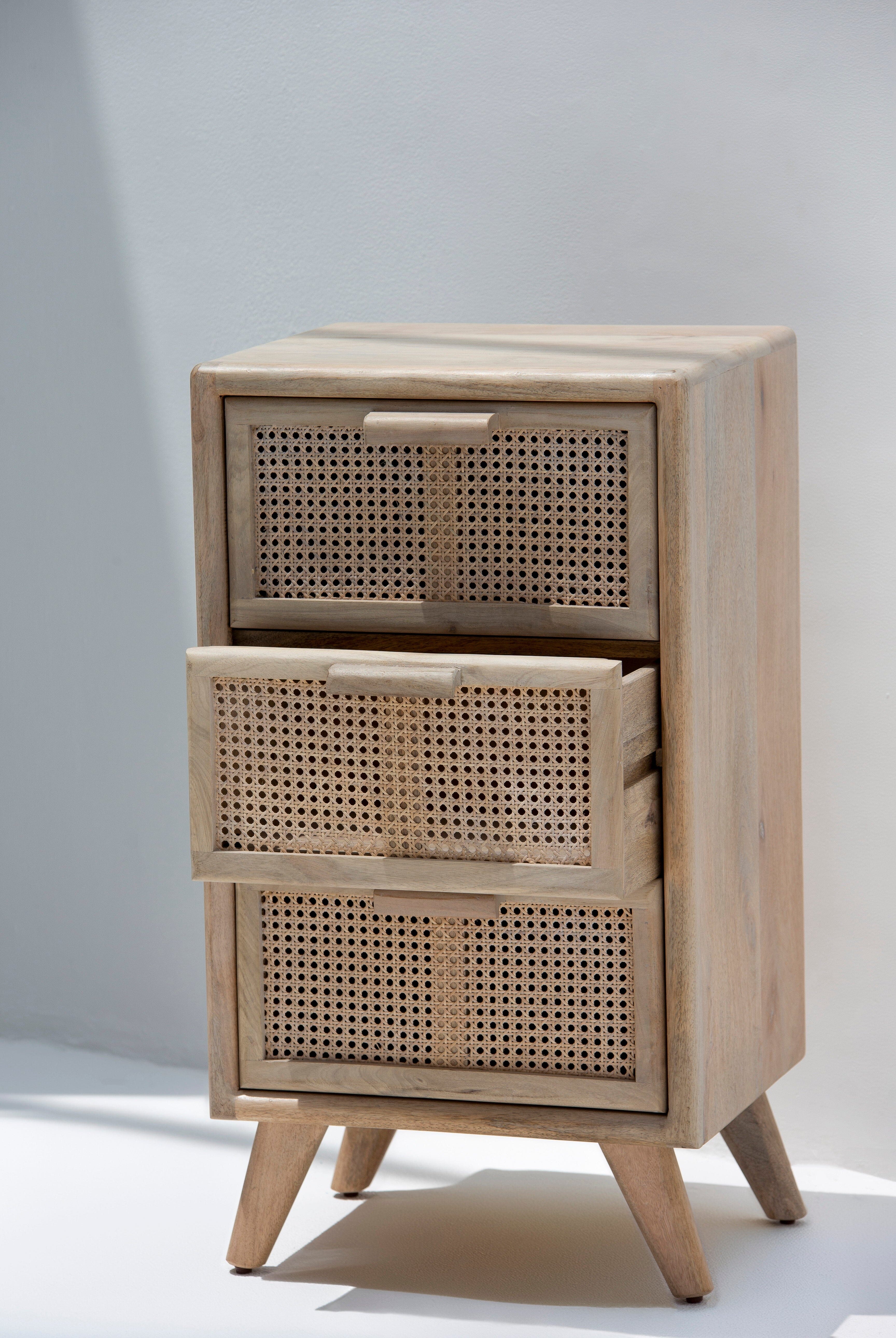 Macy Chest of Rattan Drawers