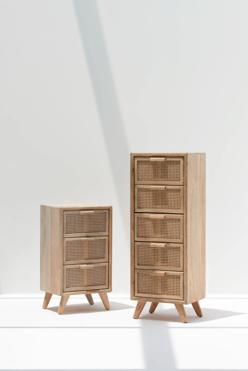 Macy Chest of Rattan Drawers
