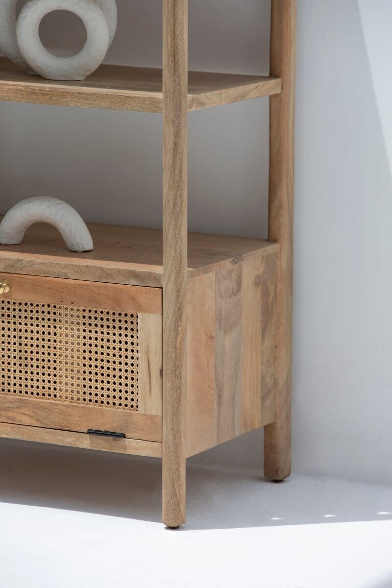 Edith Wooden Display Shelf Bookcases & Standing Shelves