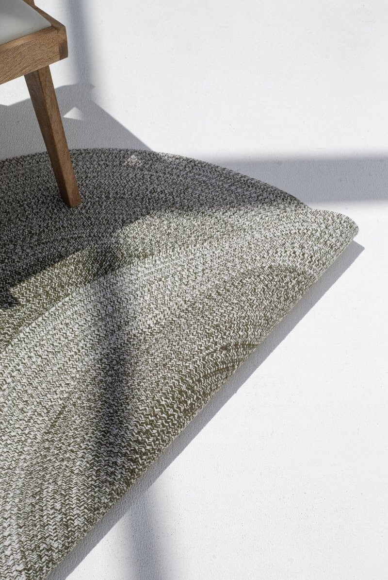 Meadow Green & Grey Braided Rug (3 Sizes) rugs