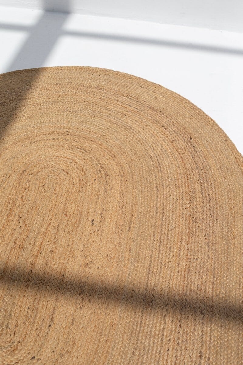 NaturOval - Elegance Jute Rug (140x200 CM) Braided -- Braided Rug