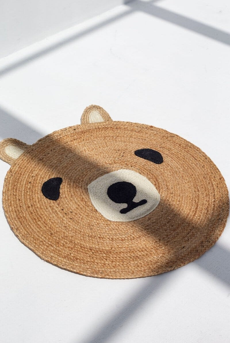 Bear Hug - Jute Braided Rug (90 CM)
