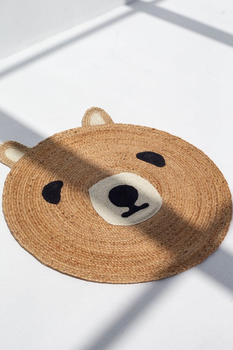 Bear Hug - Jute Braided Rug (90 CM)