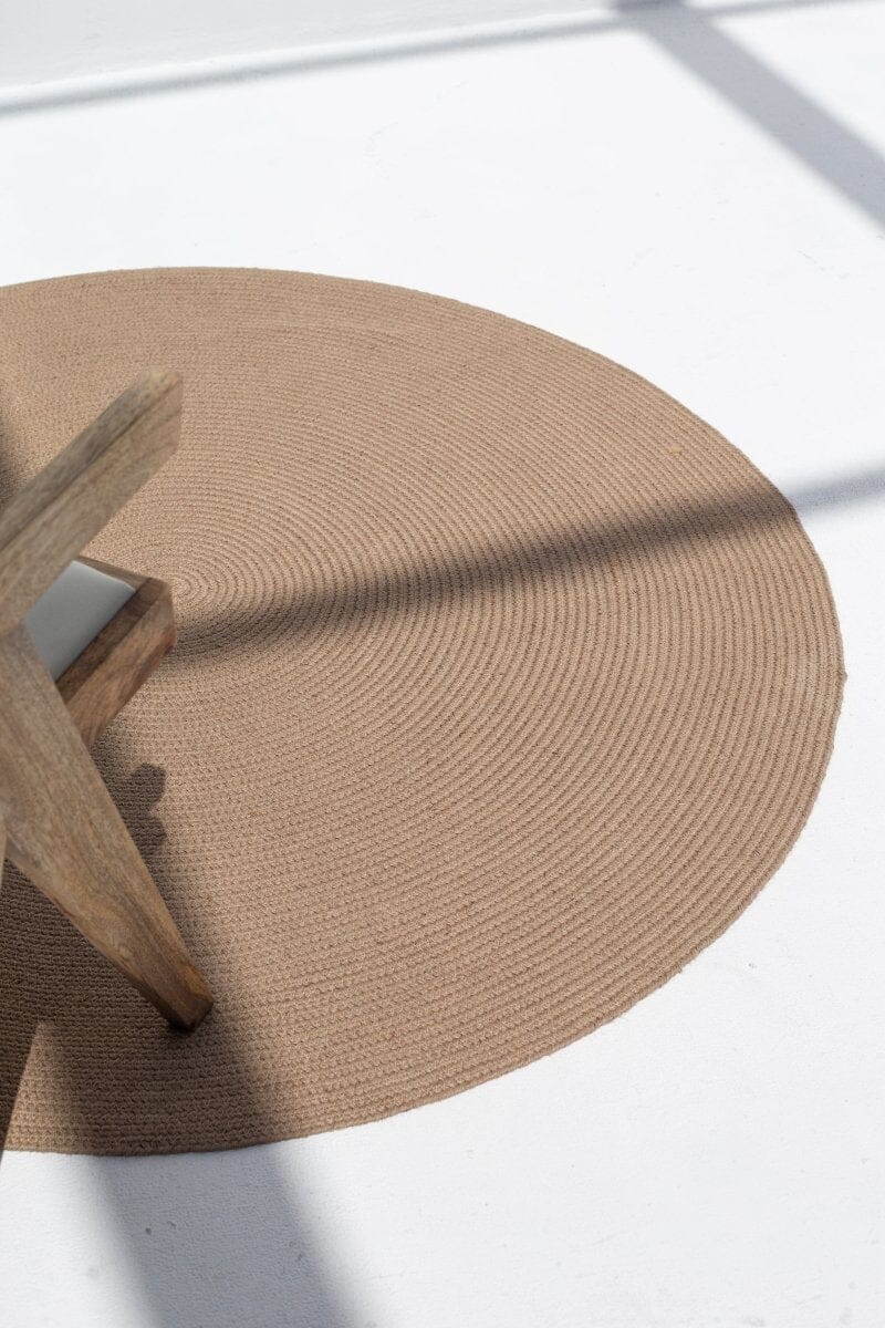 Pure Serenity - Natural Braided Rug (150 CM)