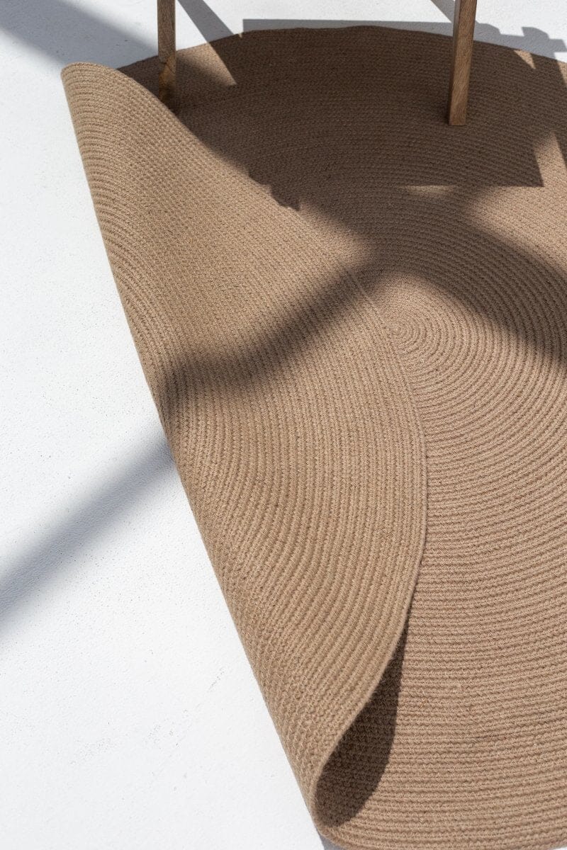 Pure Serenity - Natural Braided Rug (150 CM) Braided -- Braided Rug Homekode