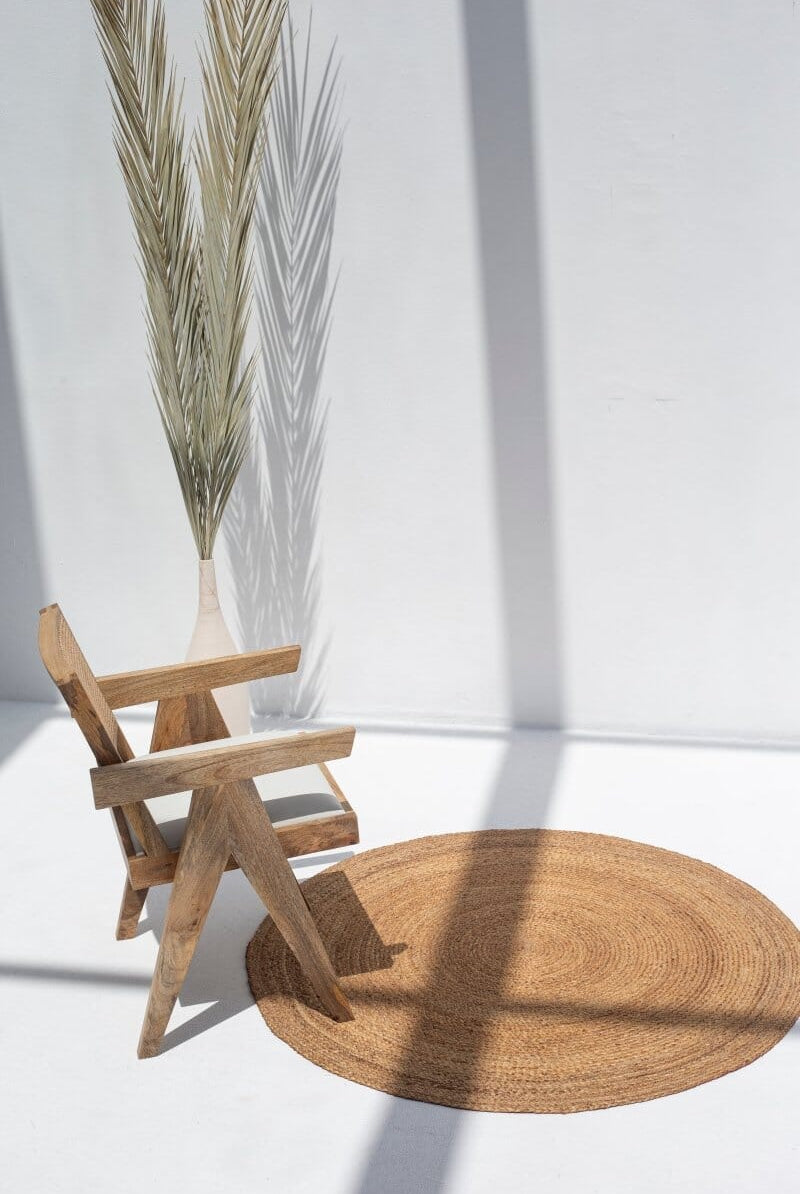 Essence of Simplicity - Round Natural Jute Braided Rug (4 Sizes)