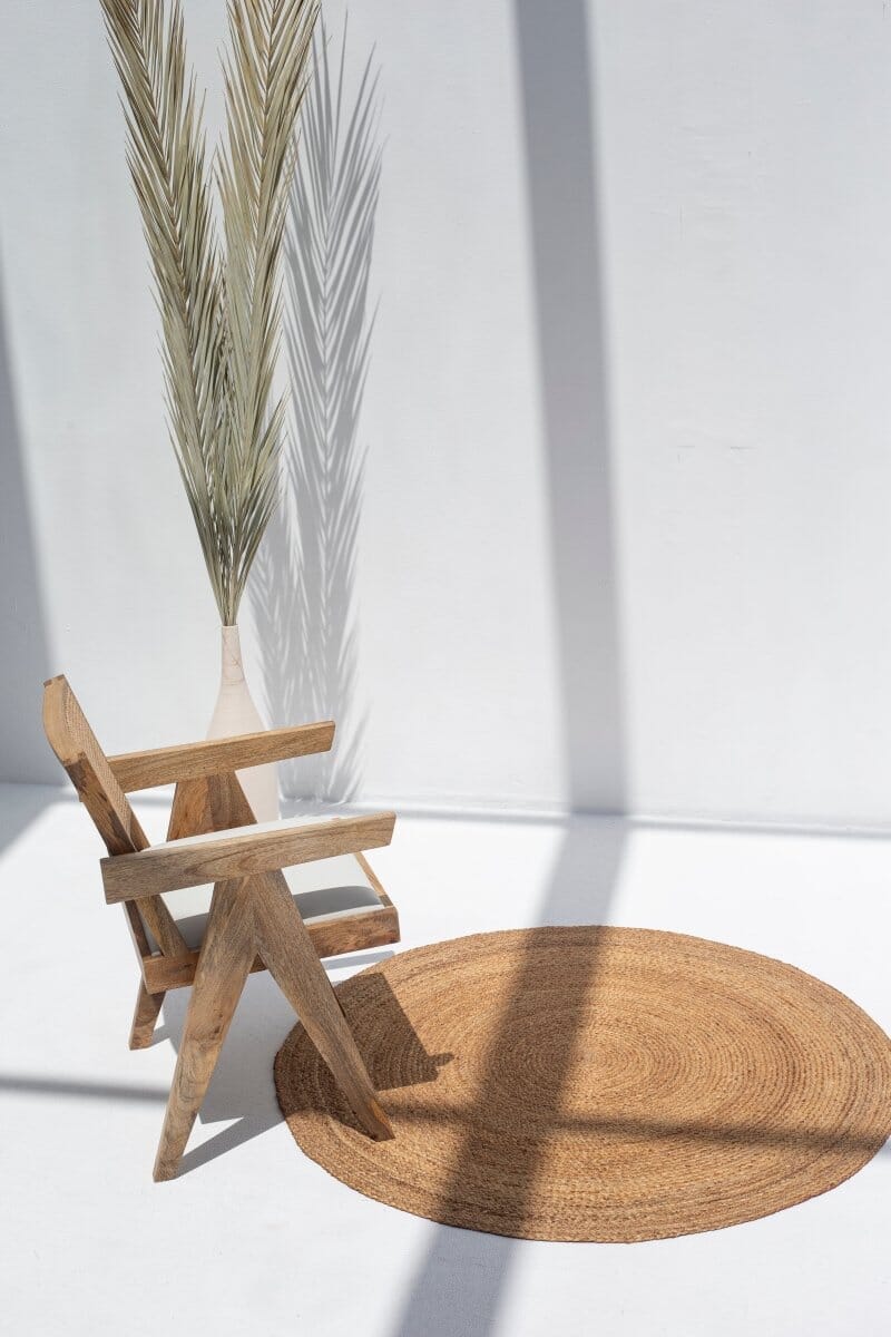 Essence of Simplicity - Round Natural Jute Braided Rug (4 Sizes)