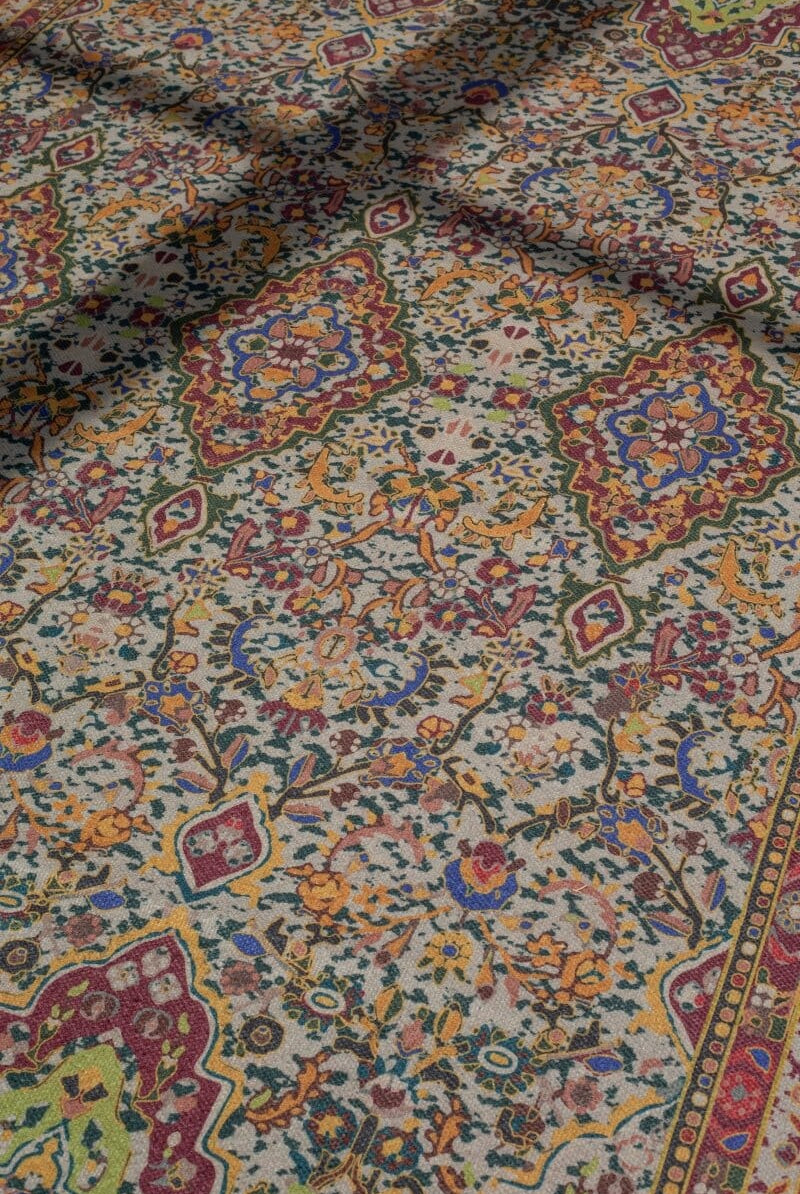 Vince Multi Color Digital Printed Maroon Rug (170x240 CM) DIGITAL PRINTEDRY