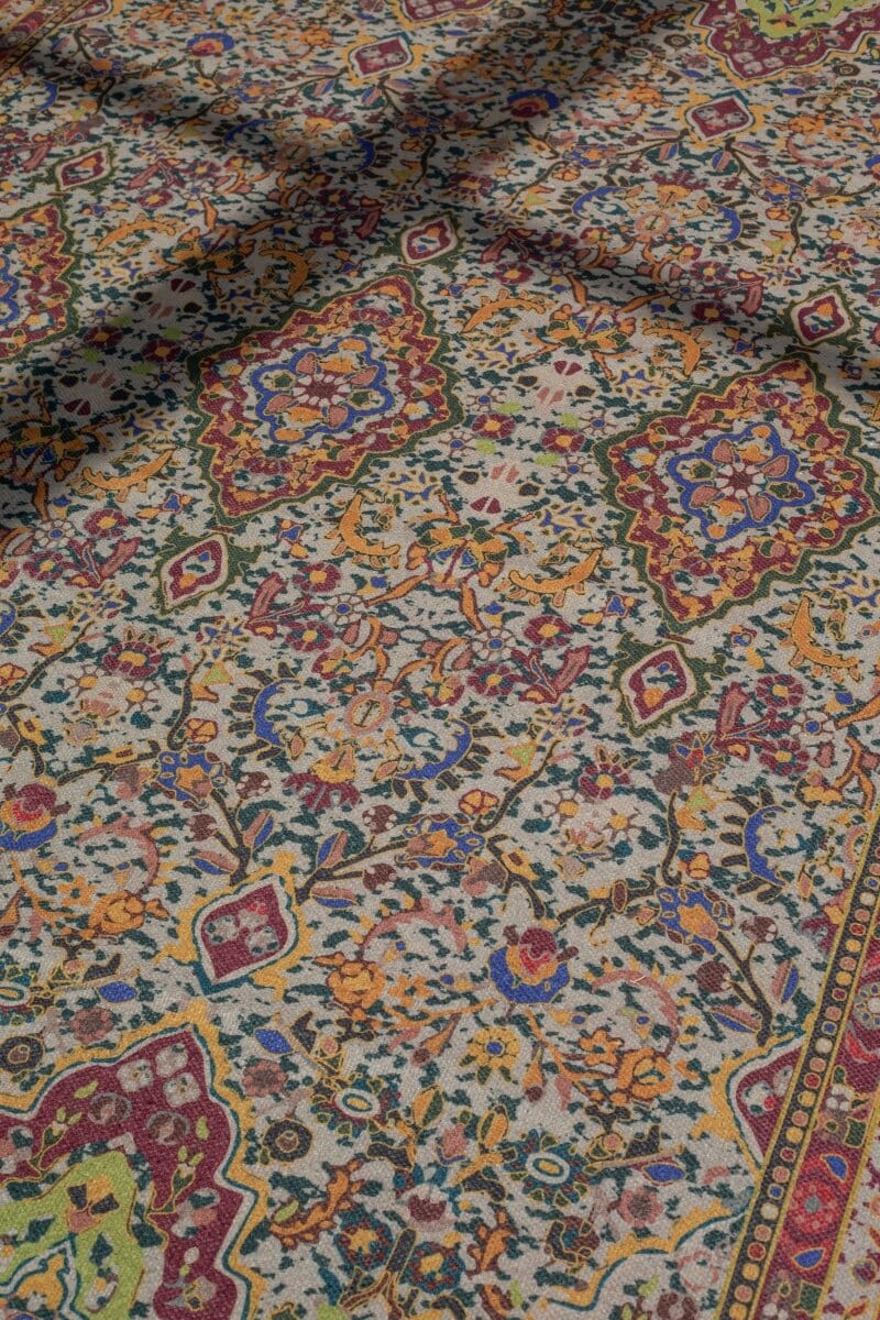 Vince Multi Color Digital Printed Maroon Rug (170x240 CM) DIGITAL PRINTEDRY