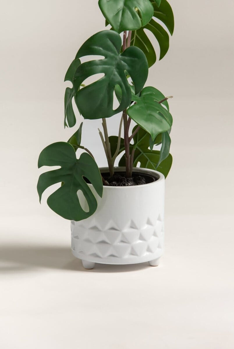 Monstera Deliciosaificial Plant (Pot not included)
