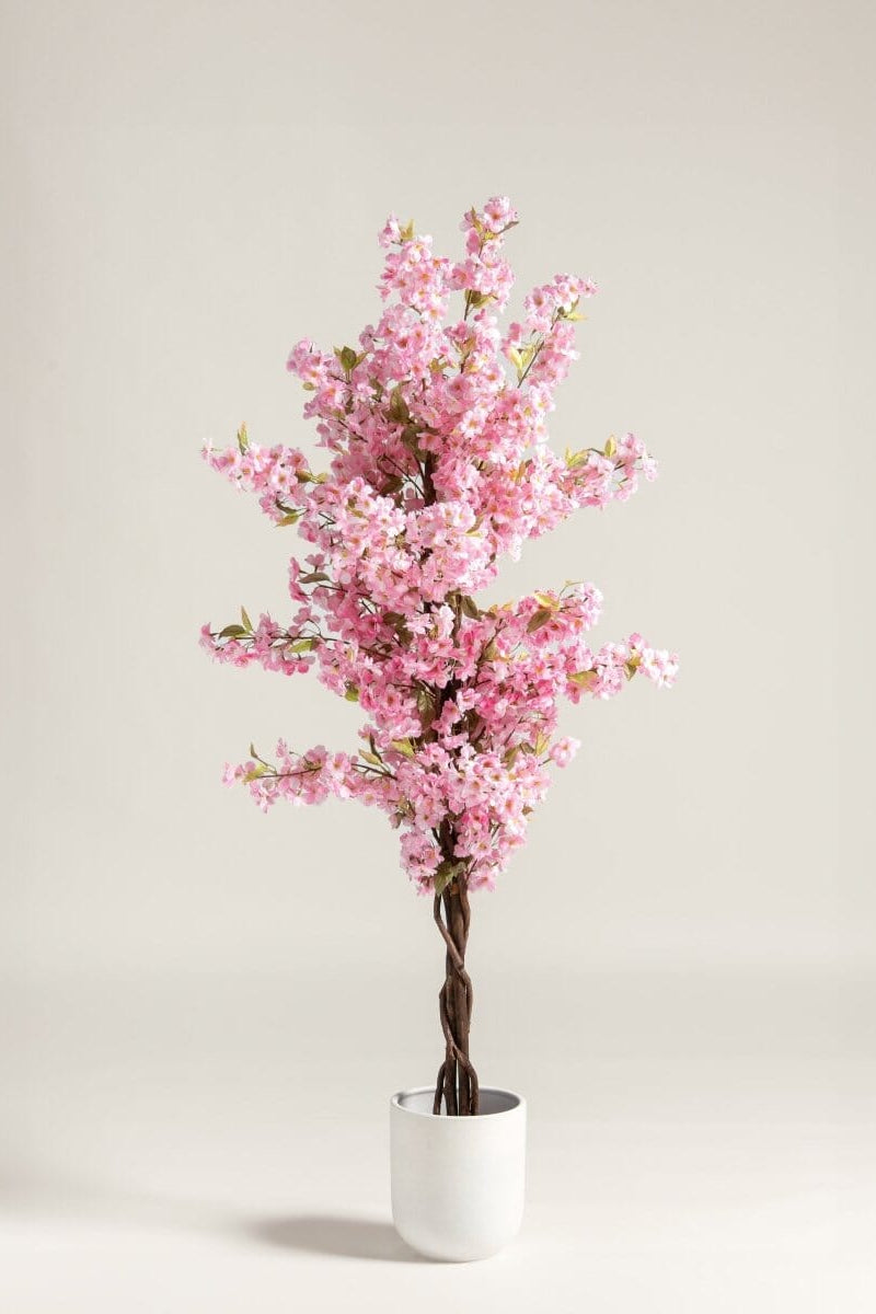 Pink Cherry Blossom Artificial Plant