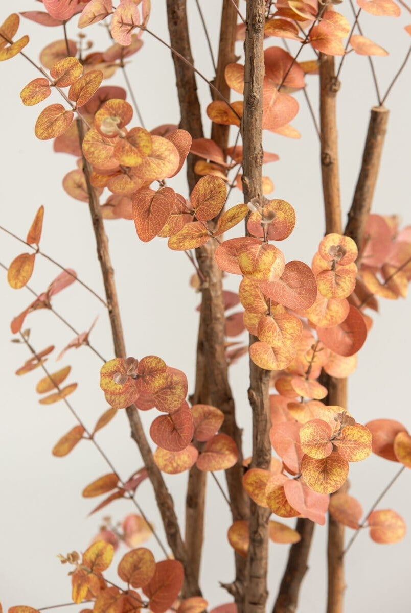 Eucalyptus Cinereaificial Plant (Pot not included)