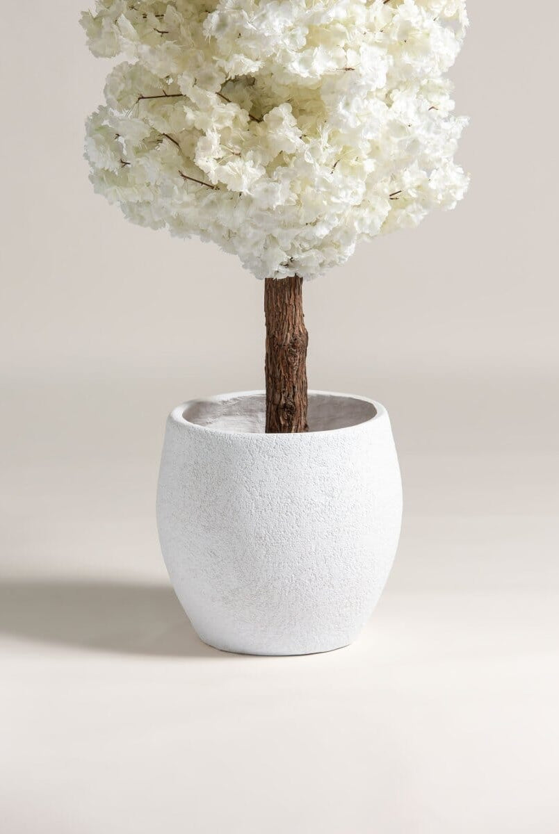 Prunus Serrulata Blossomificial Tree With Natural Wood Trunk (3 Sizes)