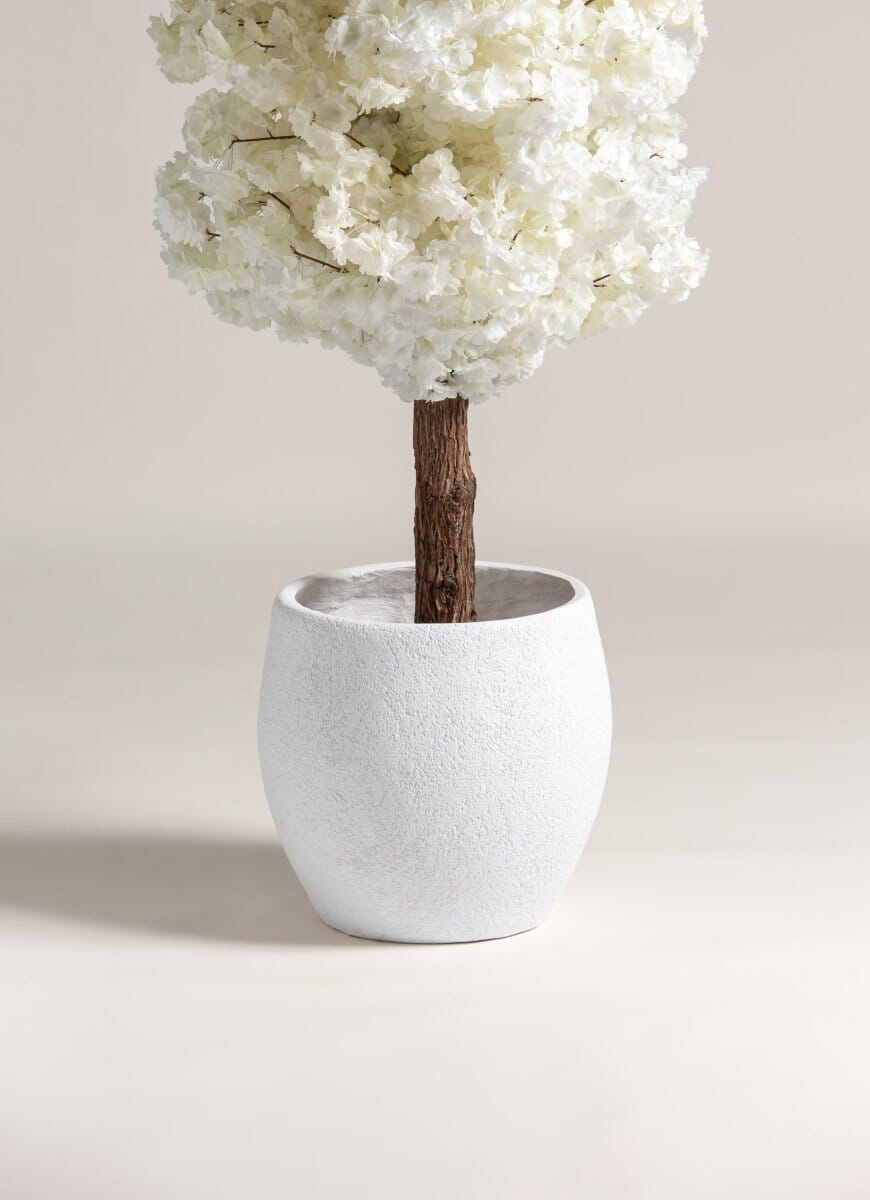 Prunus Serrulata Blossomificial Tree With Natural Wood Trunk (3 Sizes)