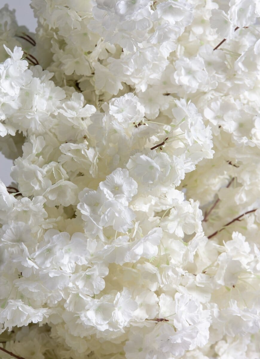 Prunus Serrulata Blossomificial Tree With Natural Wood Trunk (3 Sizes)