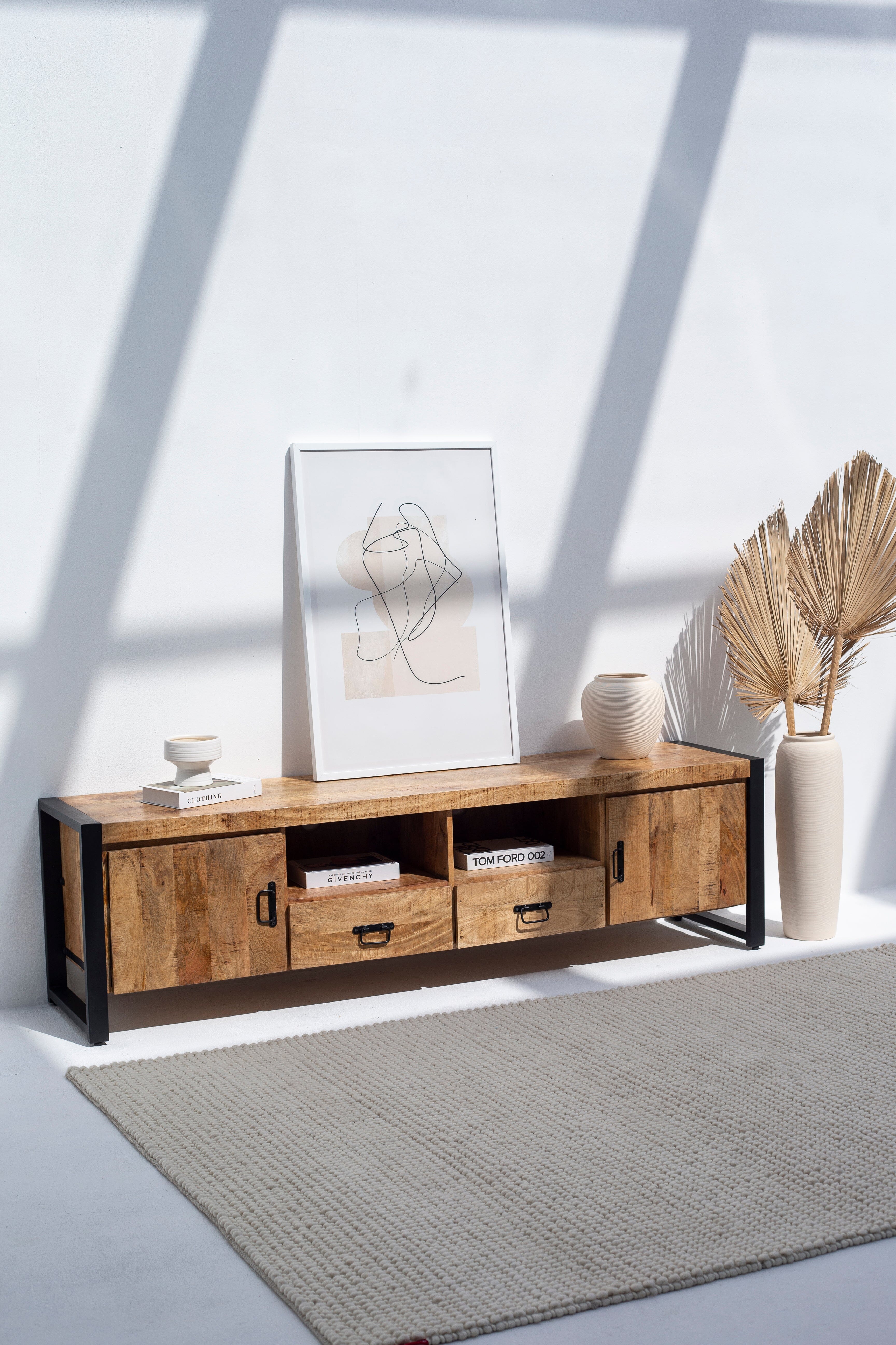 Ari Industrial Design Media Console