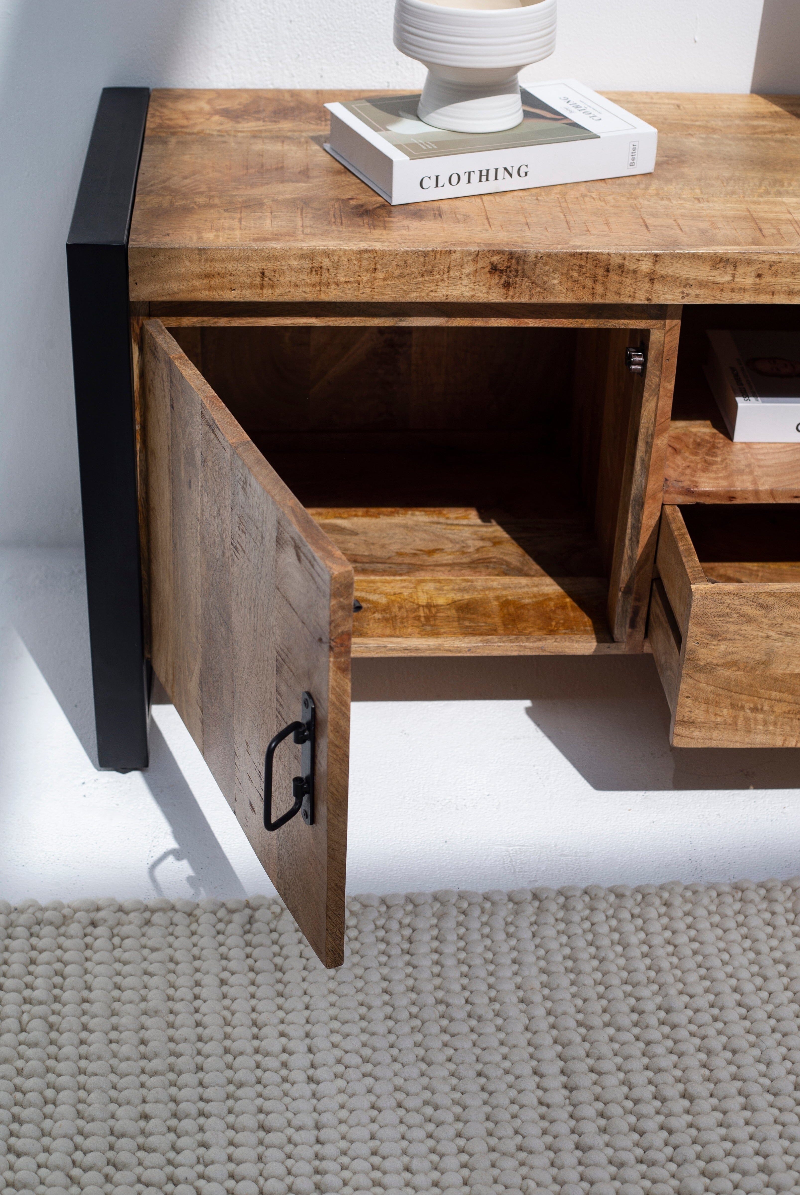 Ari Industrial Design Media Console