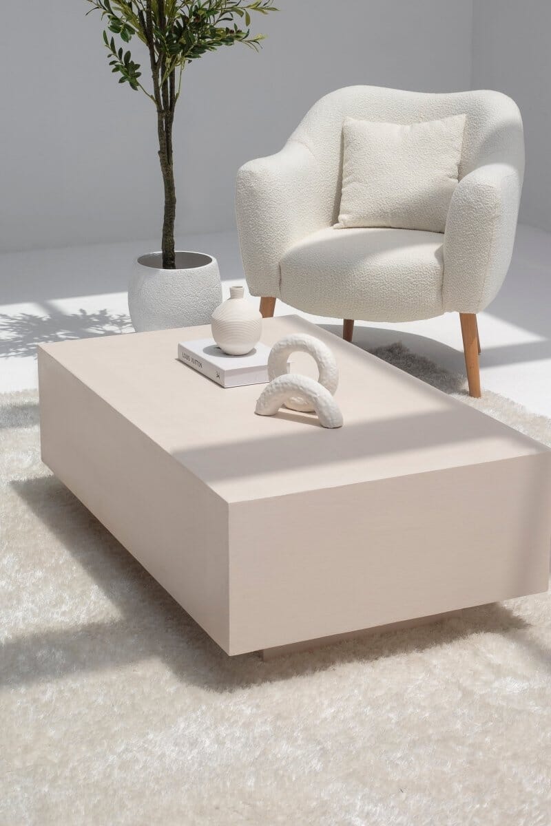 Azalea Microconcrete Coffee Table