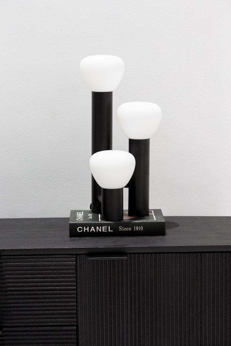 Allure Black Three heads Table Lamp