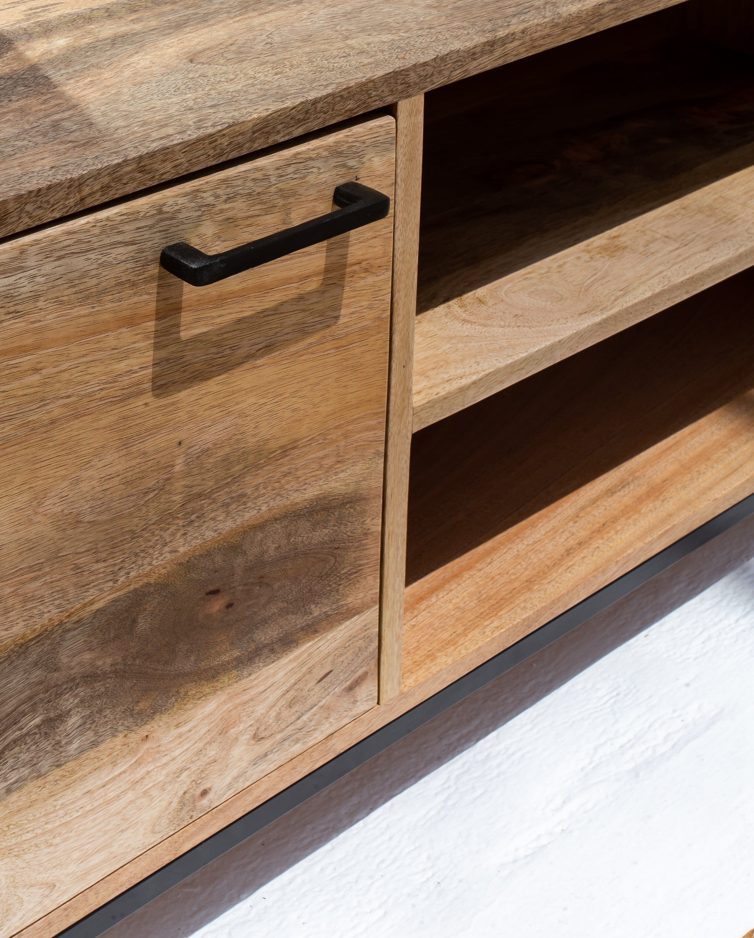 Wooden 2 Doors TV Console Homekode