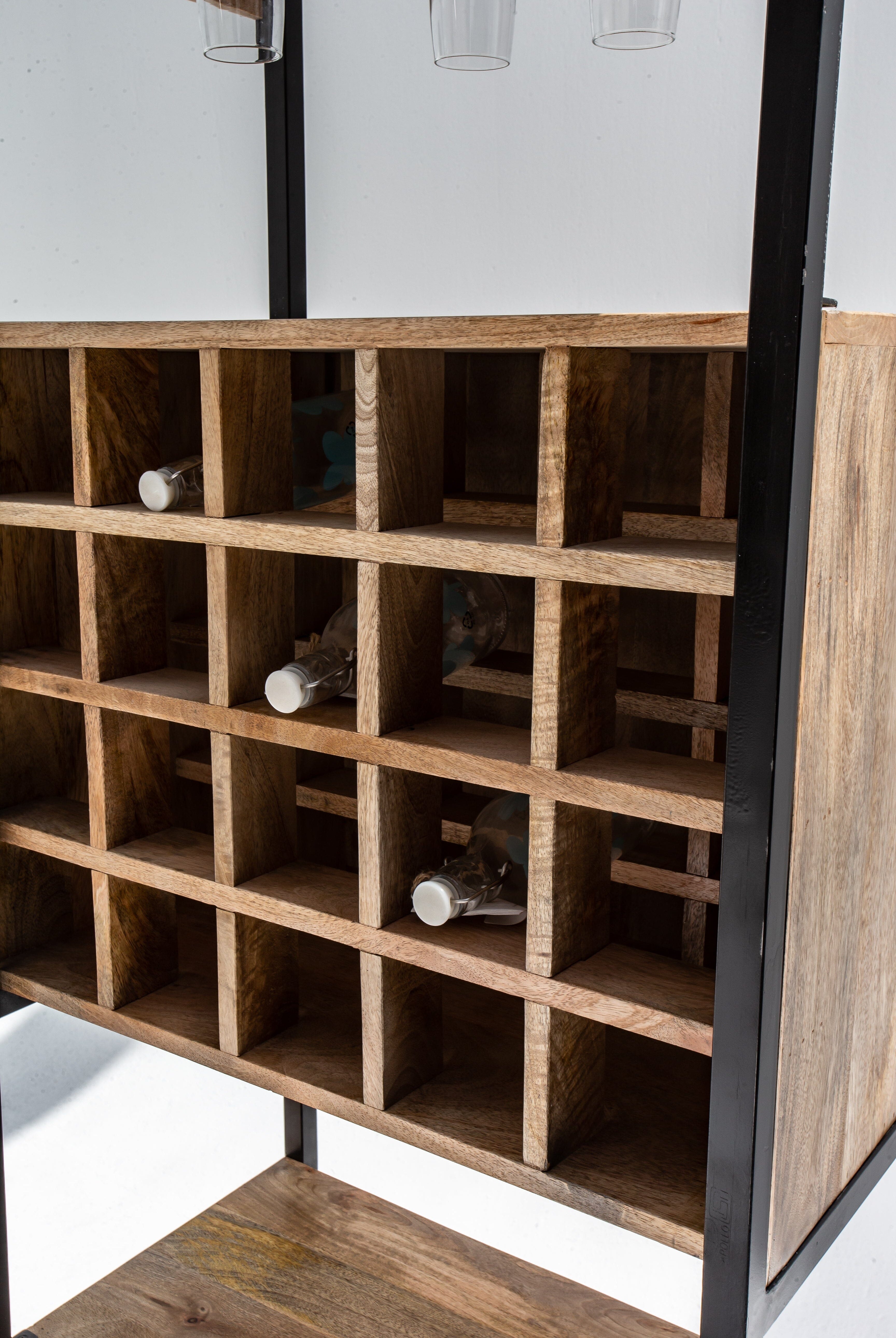 Wooden Cocktail Cabinet Homekode