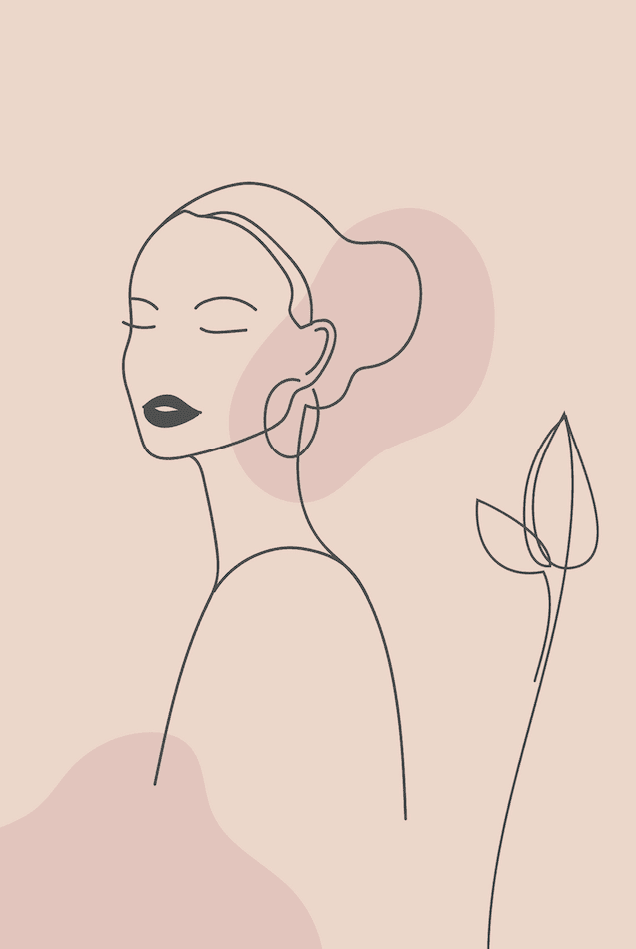 Feminine Floral Whisper Wall Art