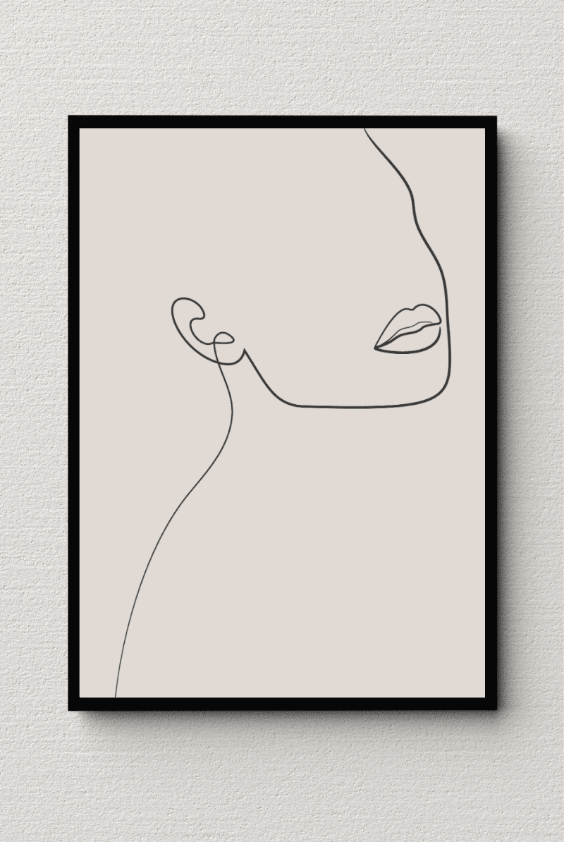 Delicate Form Wall Art