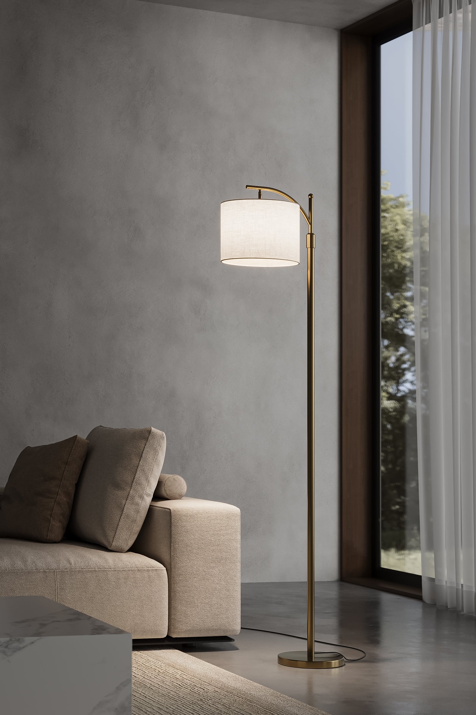 Lunar Arc Floor Lamp