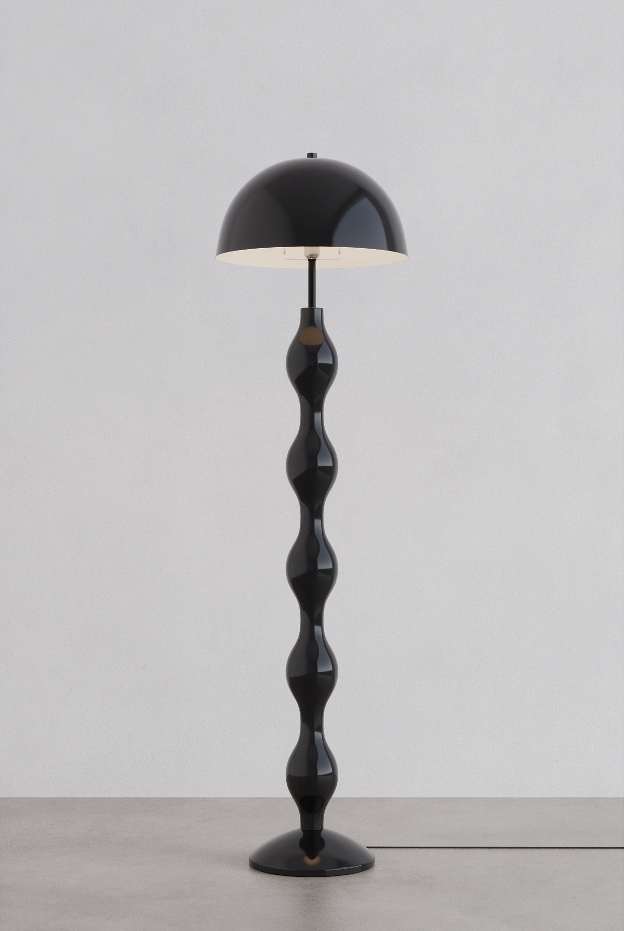 Ripple Noir Floor Lamp