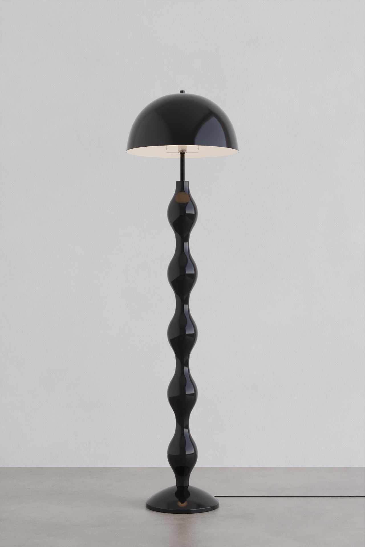 Ripple Noir Floor Lamp