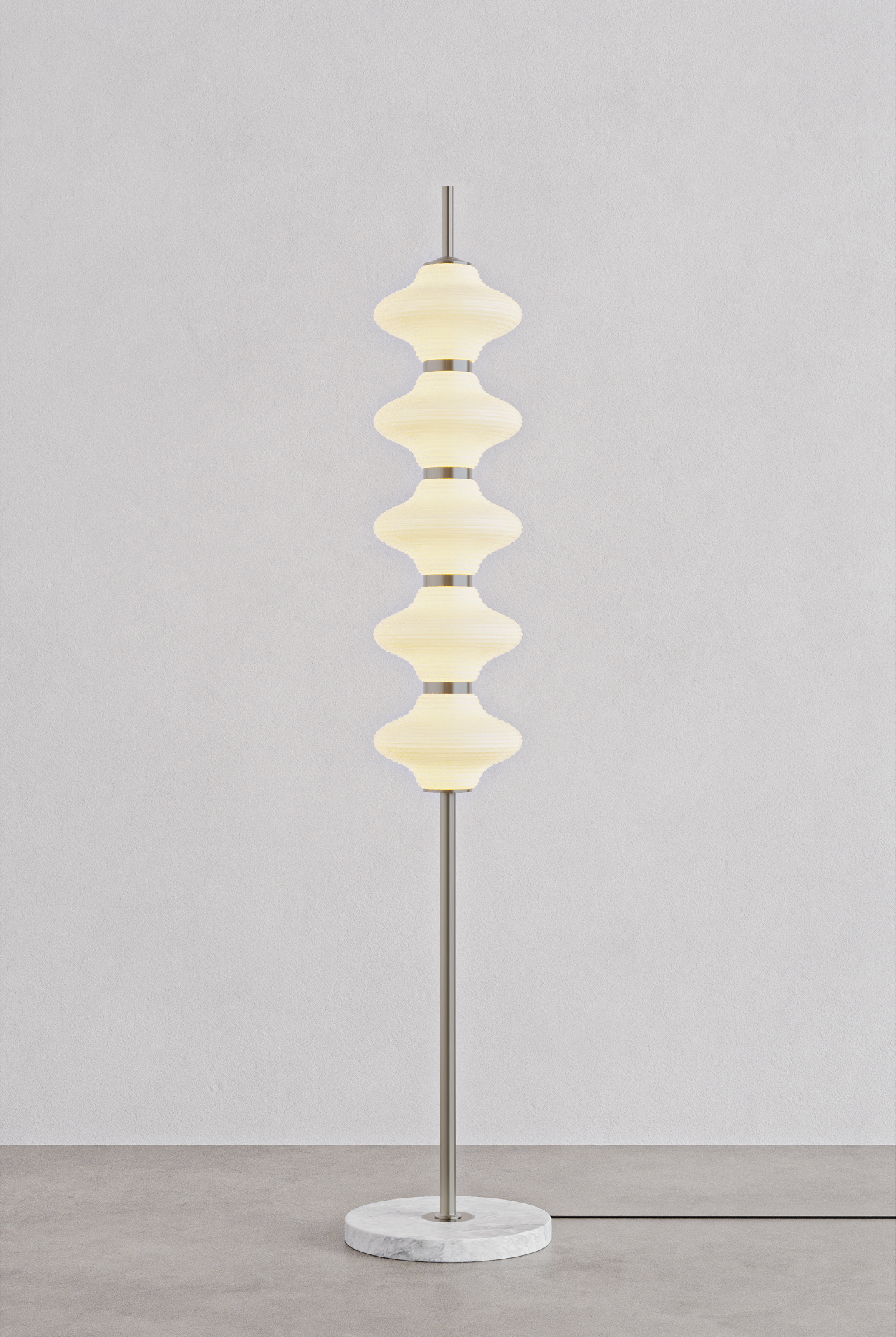 Serpentine LED Floor Lamp