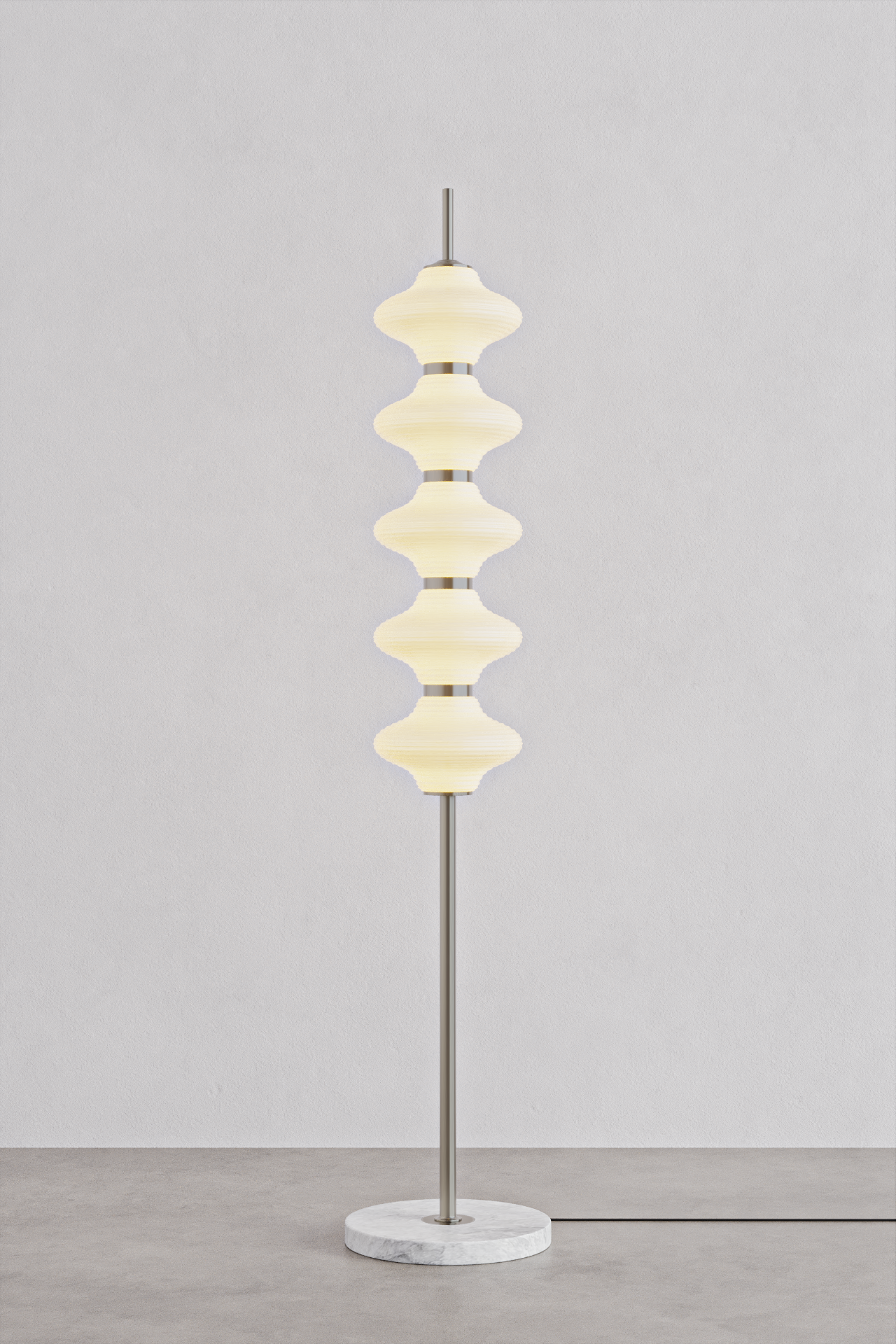 Serpentine LED Floor Lamp