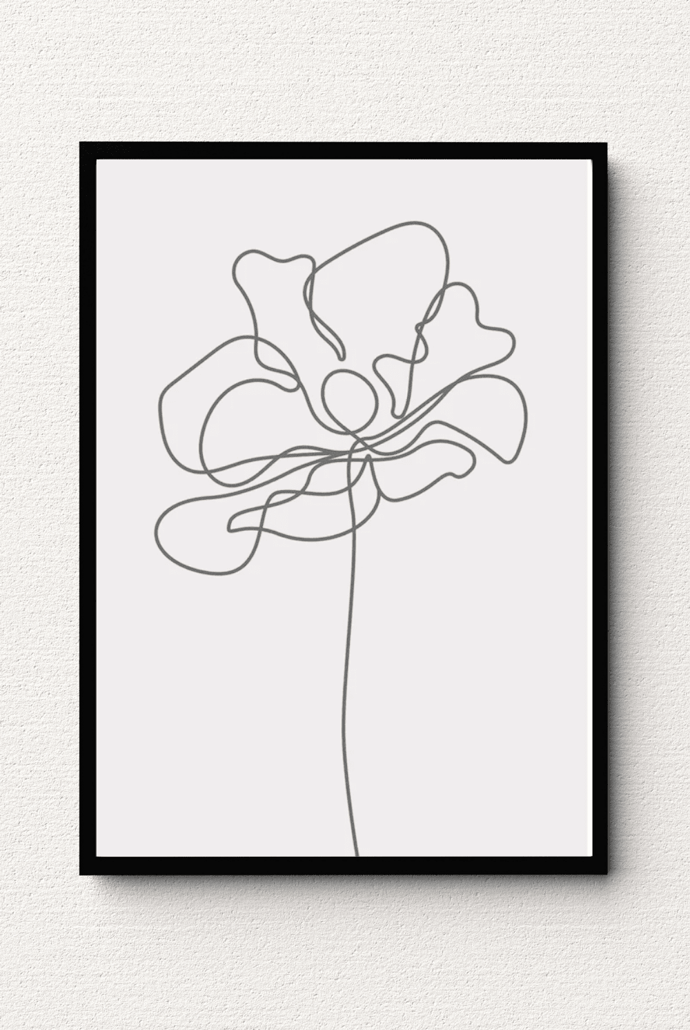 Floral Noir Wall Art