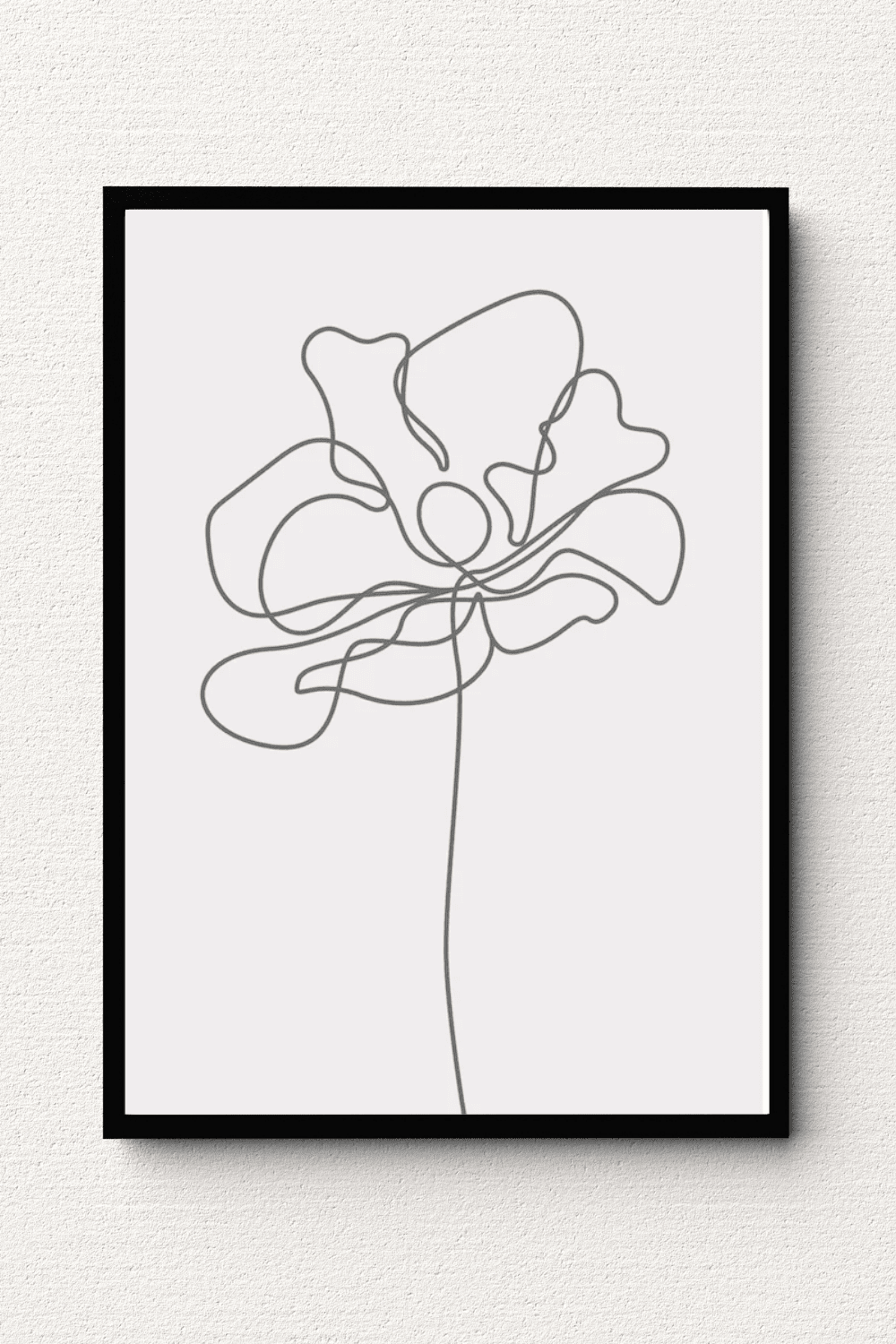 Floral Noir Wall Art