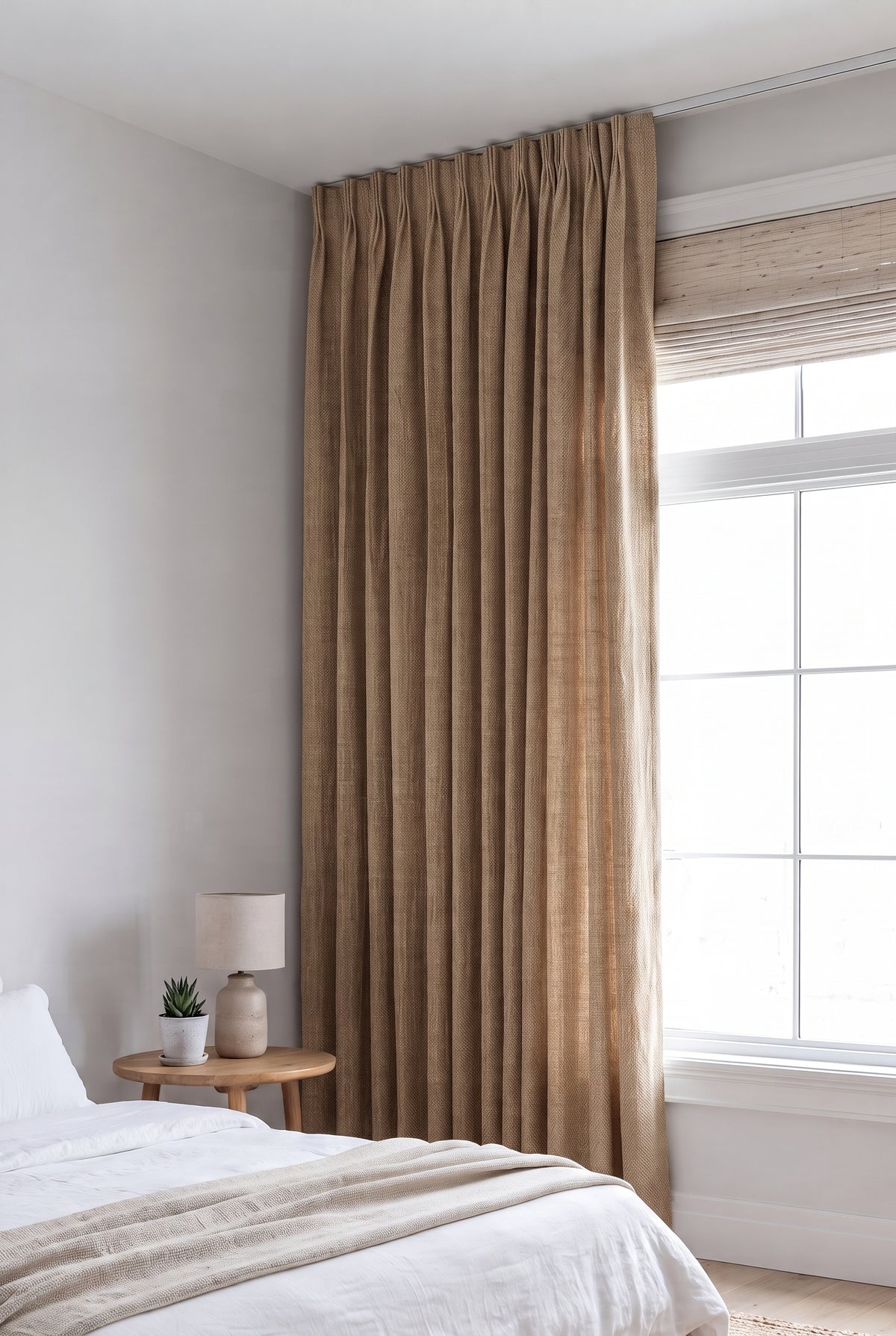 Frida Biscuit - Light Filtering Curtain