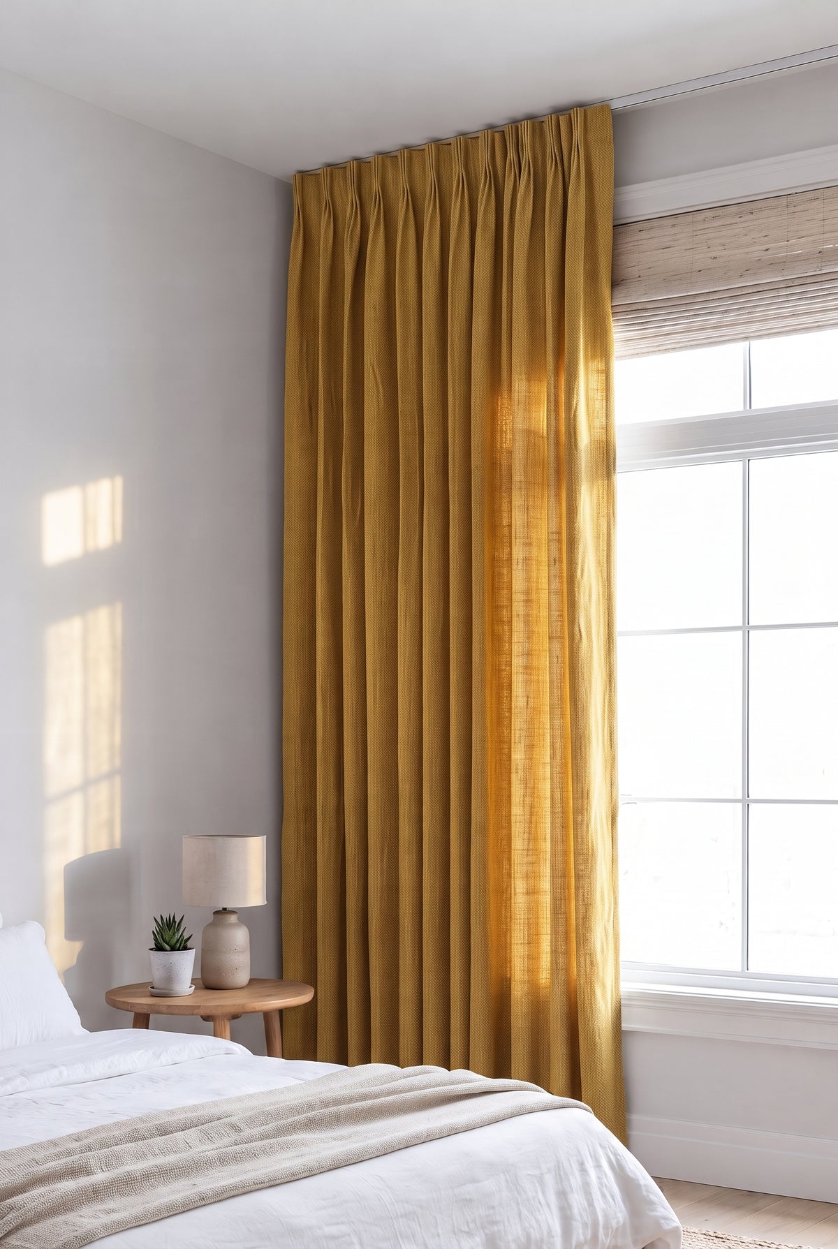 Frida Saffron - Light Filtering Curtain