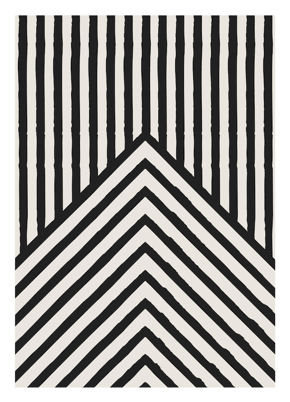 Geometric Pattern Abstract Wall I