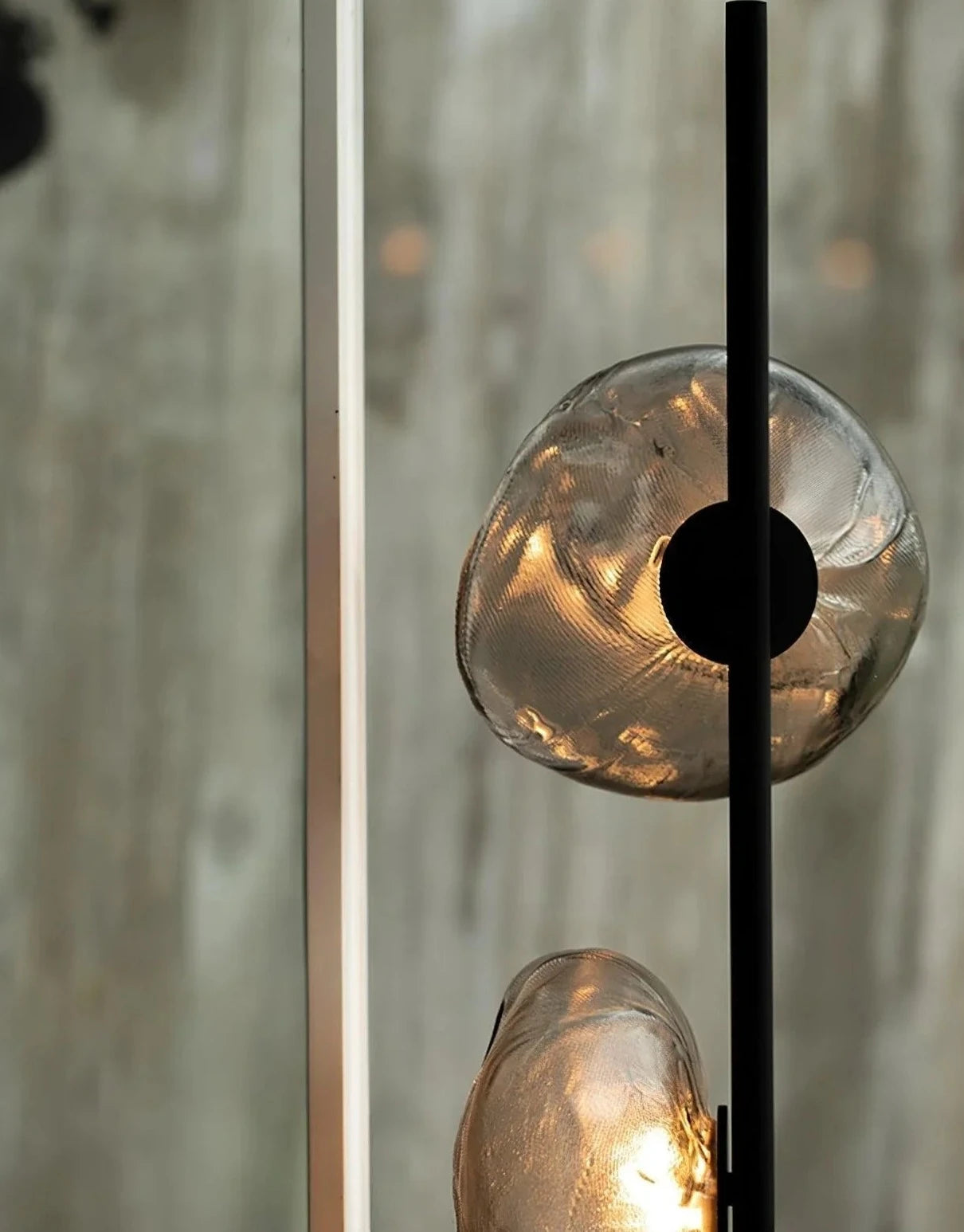 Cloud Glass Floor Lamp Homekode