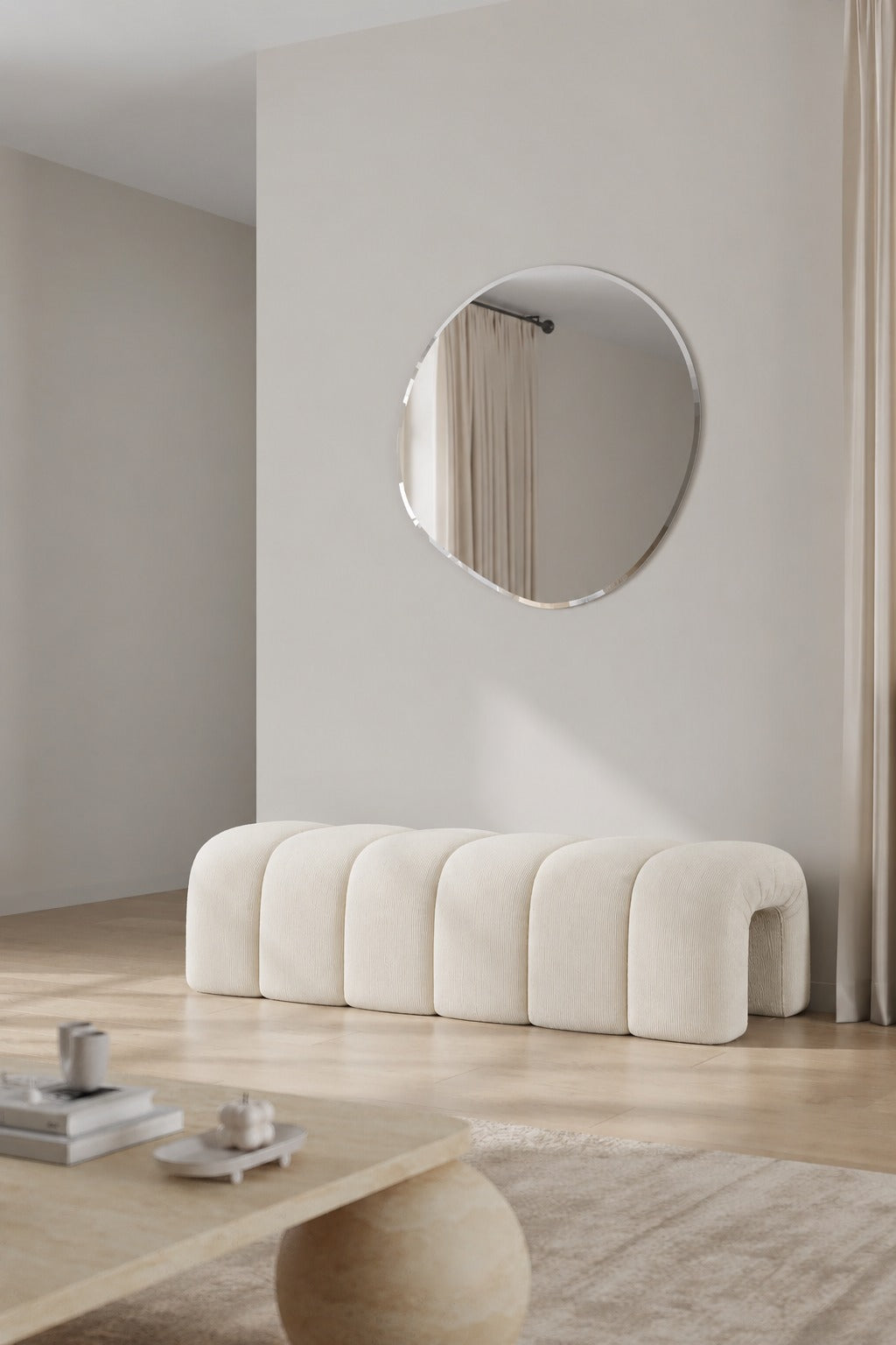 Graciell Ivory Bench