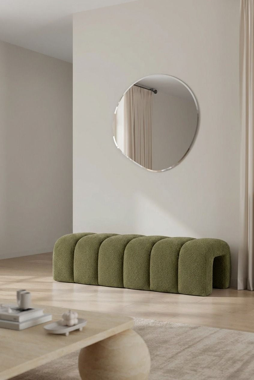 Graciell Light Olive Green Bench